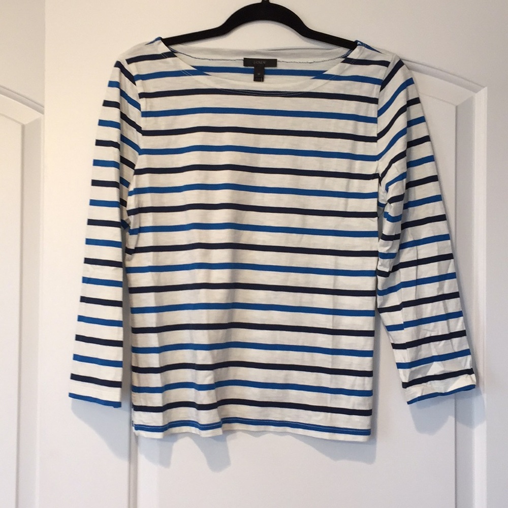 J. Crew striped shirt